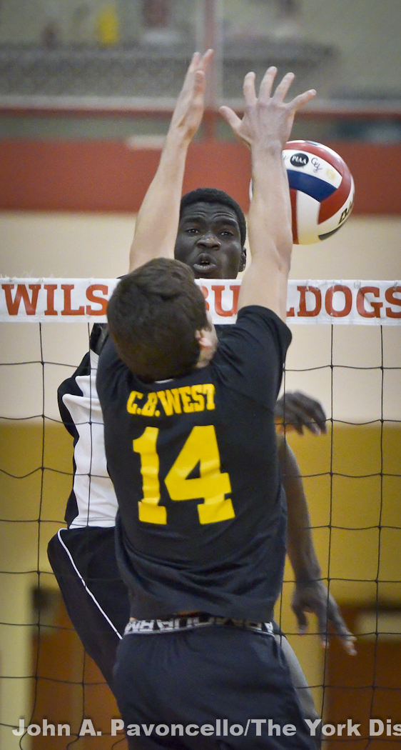 Central York vs Central Bucks West in PIAA Class AAA semi-final volleybal